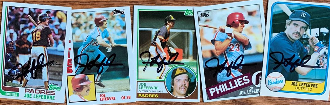 Joe Lefebvre TTM Autograph Success