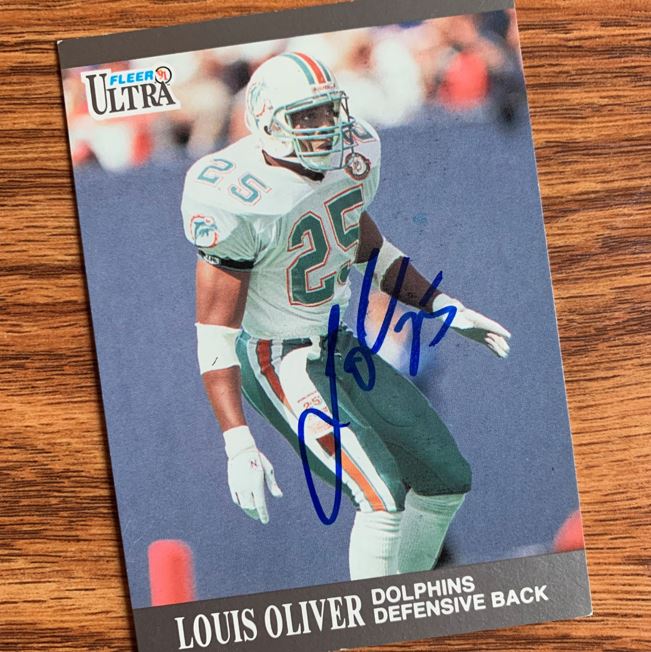 Louis Oliver TTM Autograph Success