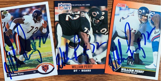 William Perry TTM Autograph Success