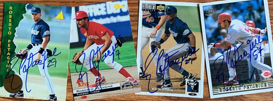 Roberto Petagine TTM Autograph Success