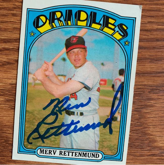 Merv Rettenmund TTM Autograph Success