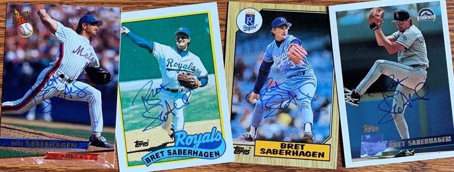 Bret Saberhagen TTM Autograph Success