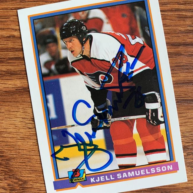 Kjell Samuelsson TTM Autograph Success