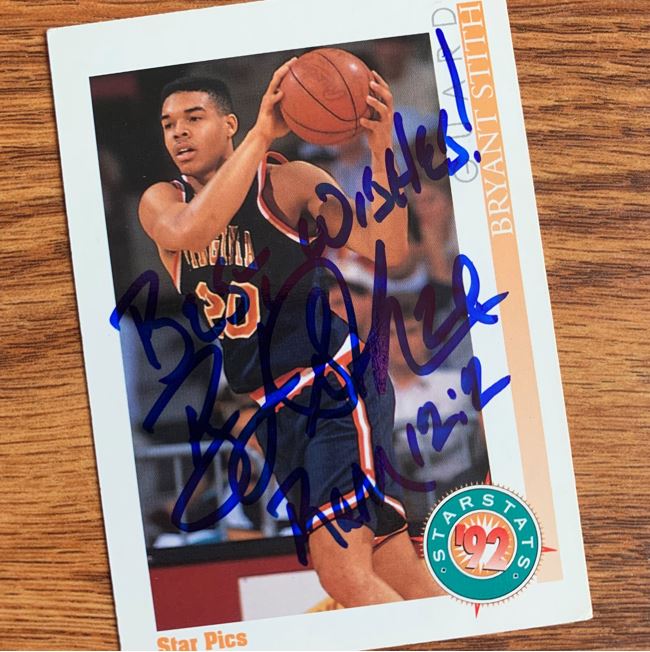 Bryant Stith TTM Autograph Success