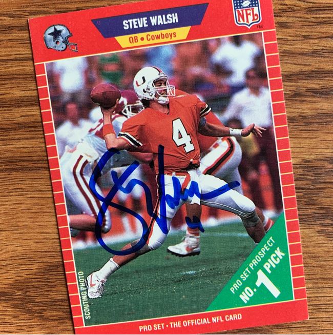 Steve Walsh TTM Autograph Success