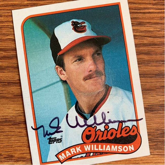 Mark Williamson TTM Autograph Success