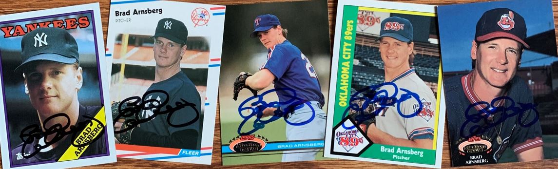 Brad Arnsberg TTM Autograph Success