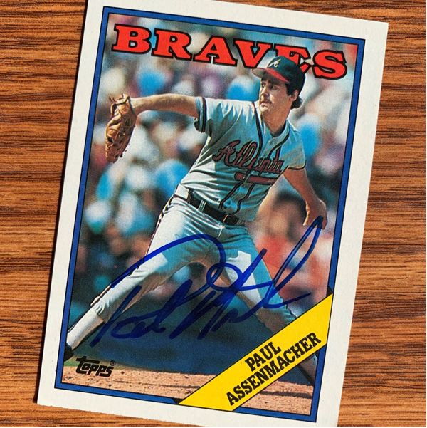 Paul Assenmacher TTM Autograph Success