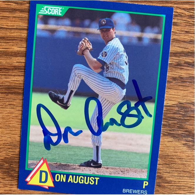 Don August TTM Autograph Success