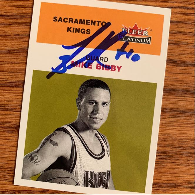 Mike Bibby TTM Autograph Success