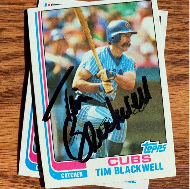 Tim Blackwell TTM Autograph Success