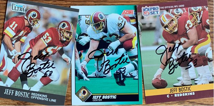 Jeff Bostic TTM Autograph Success