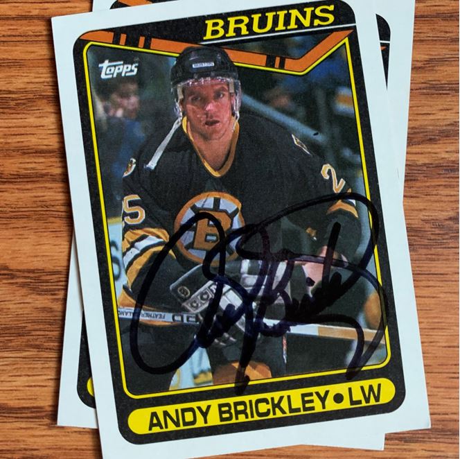 Andy Brickley TTM Autograph Success