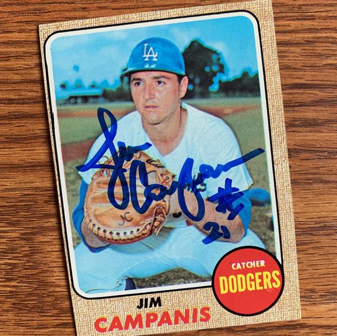 Jim Campanis TTM Autograph Success