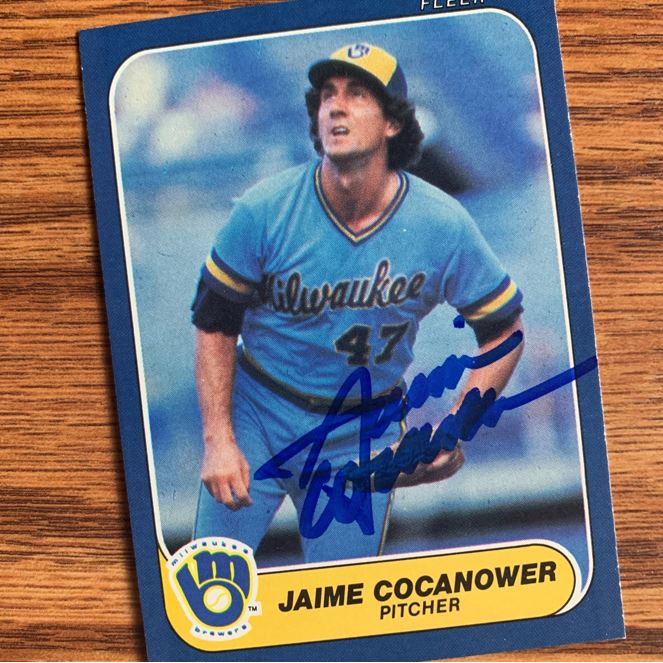 Jaime Cocanower TTM Autograph Success