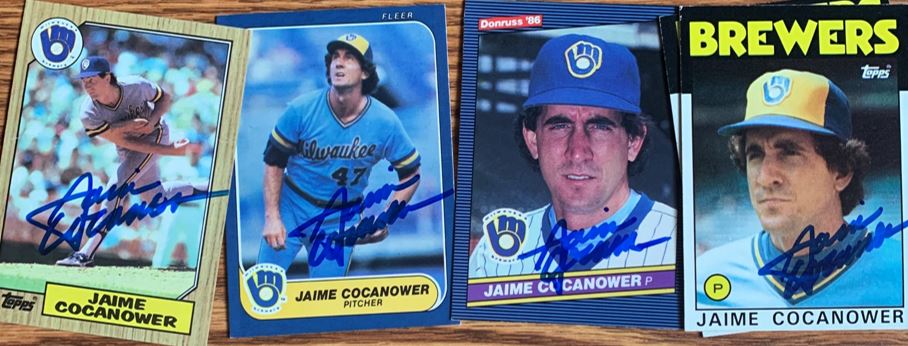 Jaime Cocanower TTM Autograph Success