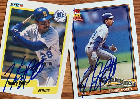 Henry Cotto TTM Autograph Success