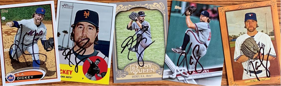 RA Dickey TTM Autograph Success