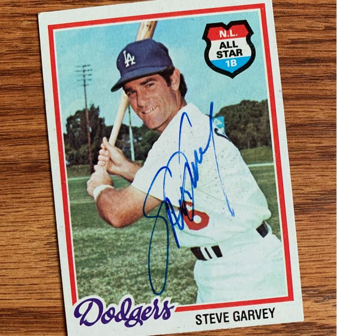 Steve Garvey TTM Autograph Success