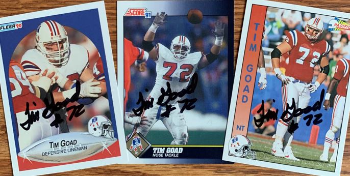 Tim Goad TTM Autograph Success