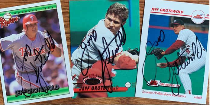 Jeff Grotewold TTM Autograph Success