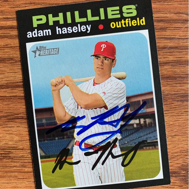 Adam Haseley TTM Autograph Success