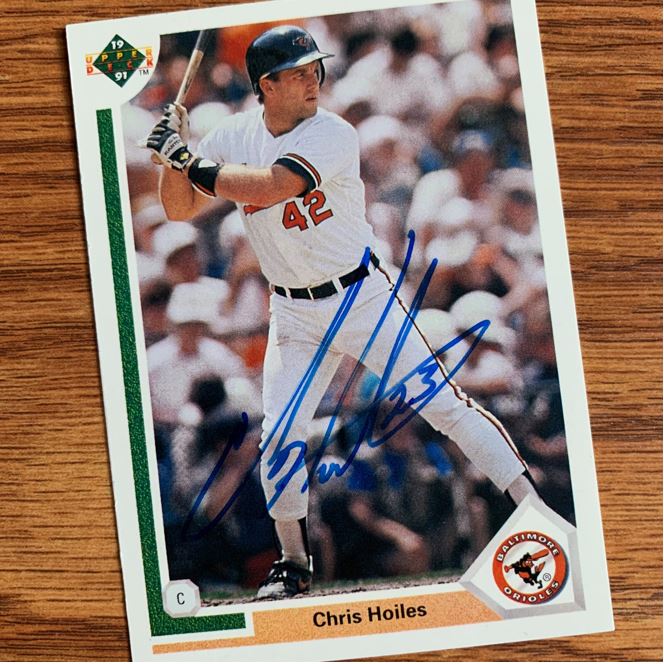 Chris Hoiles TTM Autograph Success