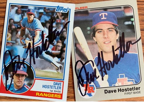 Dave Hostetler TTM Autograph Success