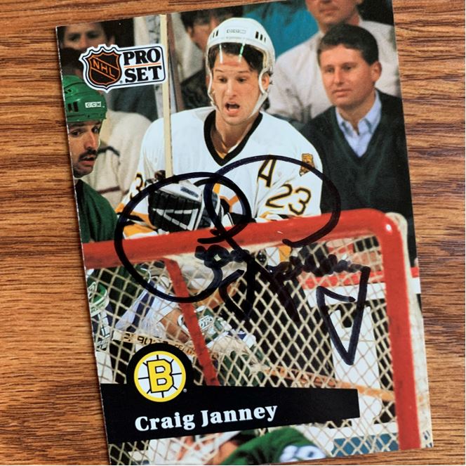 Craig Janney TTM Autograph Success