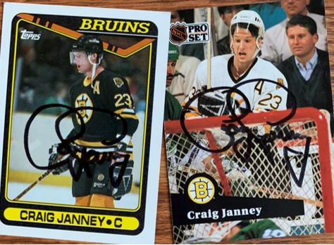 Craig Janney TTM Autograph Success