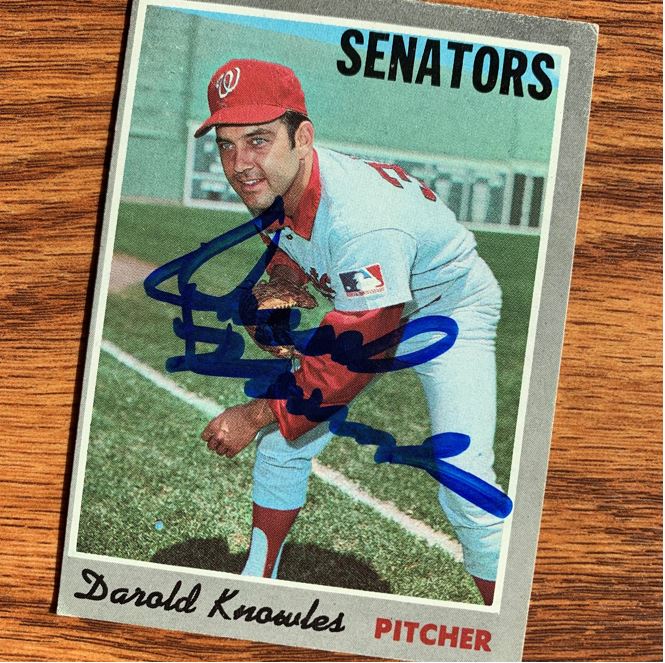 Darold Knowles TTM Autograph Success