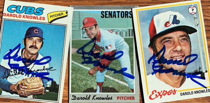 Darold Knowles TTM Autograph Success