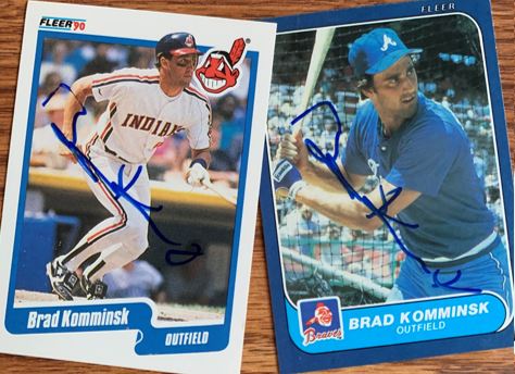 Brad Komminsk TTM Autograph Success