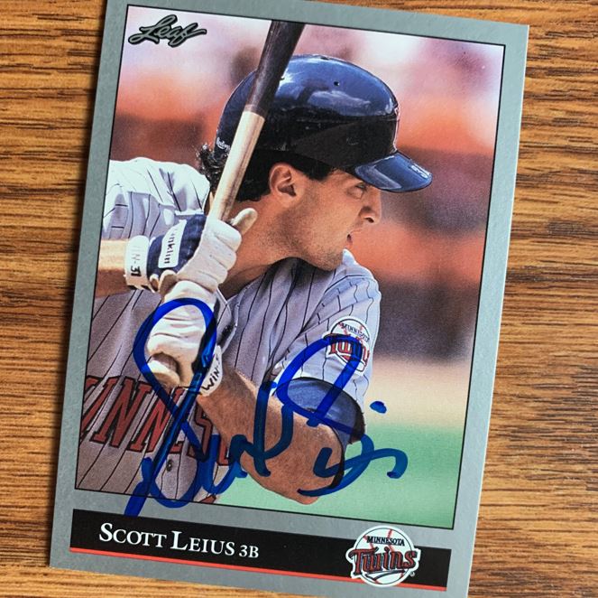 Scott Leius TTM Autograph Success