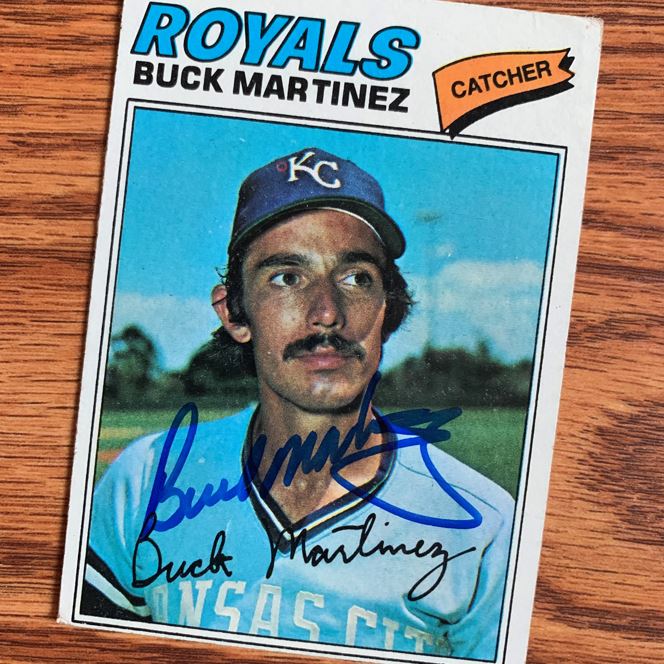 Buck Martinez TTM Autograph Success