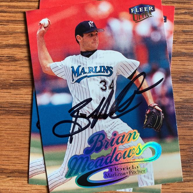 Brian Meadows TTM Autograph Success