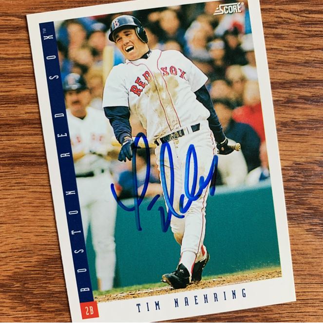 Tim Naehring TTM Autograph Success