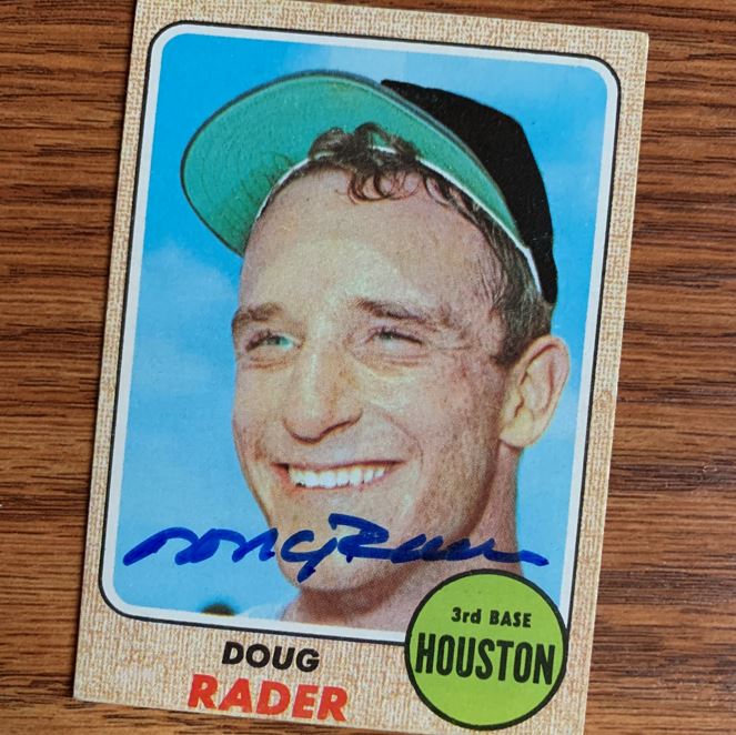 Doug Rader TTM Autograph Success