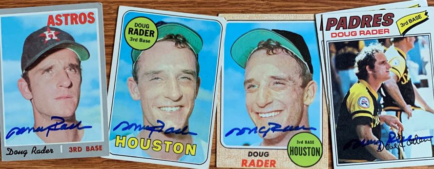 Doug Rader TTM Autograph Success