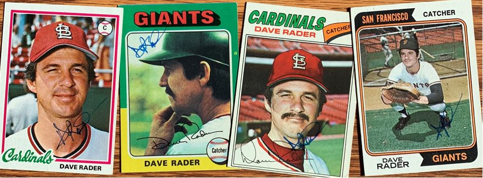 Dave Rader TTM Autograph Success