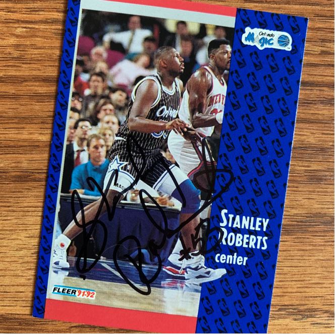 Stanley Roberts TTM Autograph Success