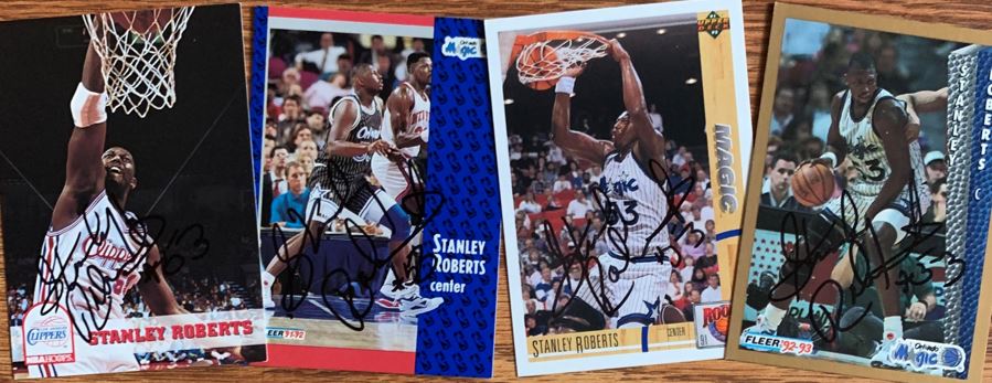 Stanley Roberts TTM Autograph Success