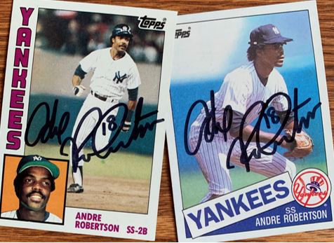 Andre Robertson TTM Autograph Success