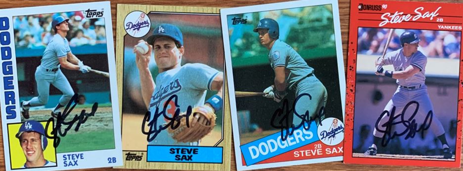 Steve Sax TTM Autograph Success