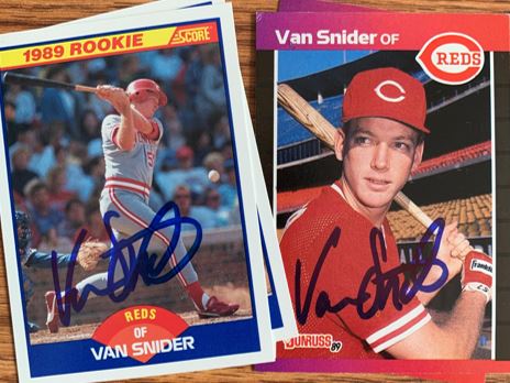 Van Snider TTM Autograph Success