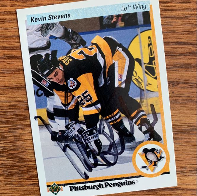 Kevin Stevens TTM Autograph Success