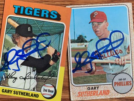 Gary Sutherland TTM Autograph Success