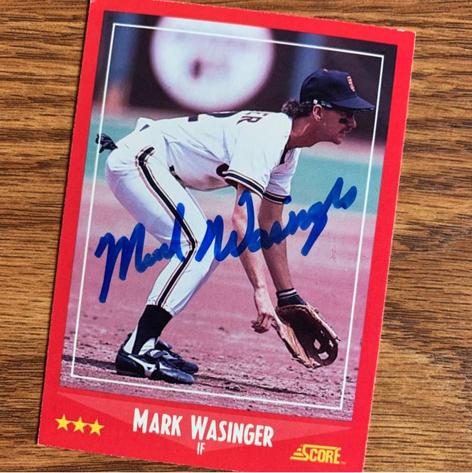 Mark Wasinger TTM Autograph Success