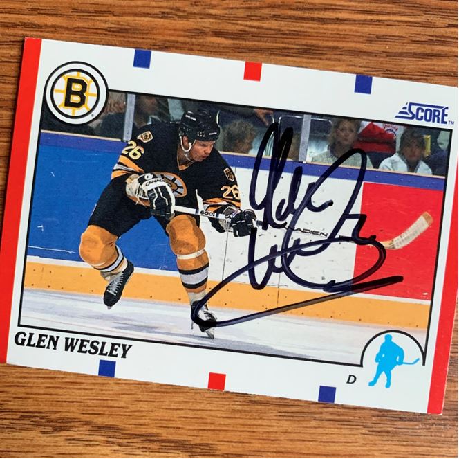 Glen Wesley TTM Autograph Success