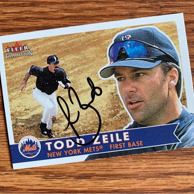 Todd Zeile TTM Autograph Success